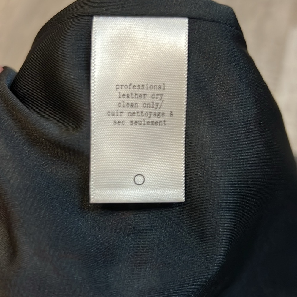 Rag and Bone sleeveless‎ silk & lamb leather top size Small - Picture 9 of 10
